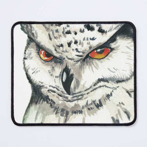 Item preview, Watercolor Snowy Owl designed and sold by SaskyaFate.