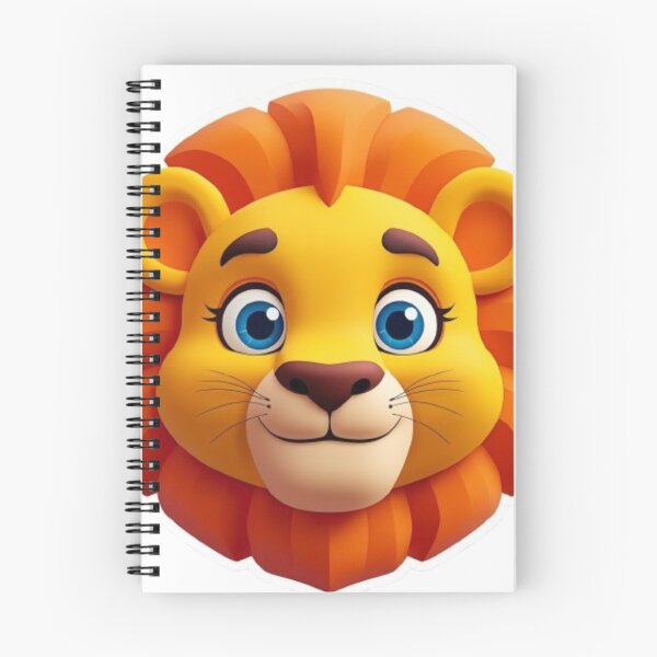 Item preview, Cute Lion Face designed and sold by MiniPrintMagic.