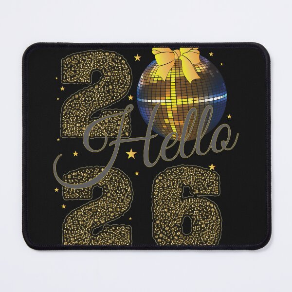 Item preview, Hello 2026 – Fresh Start New Year Typography Design designed and sold by PixelWaveBD.
