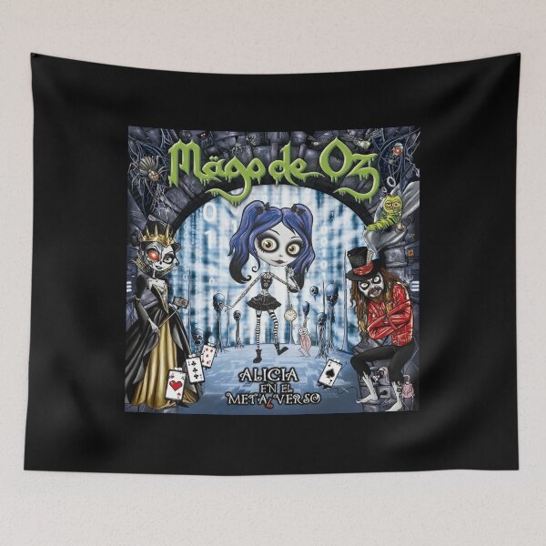 Item preview, Mägo de Oz - Alicia en el Metalverso album 2024 designed and sold by Kimhonguns.