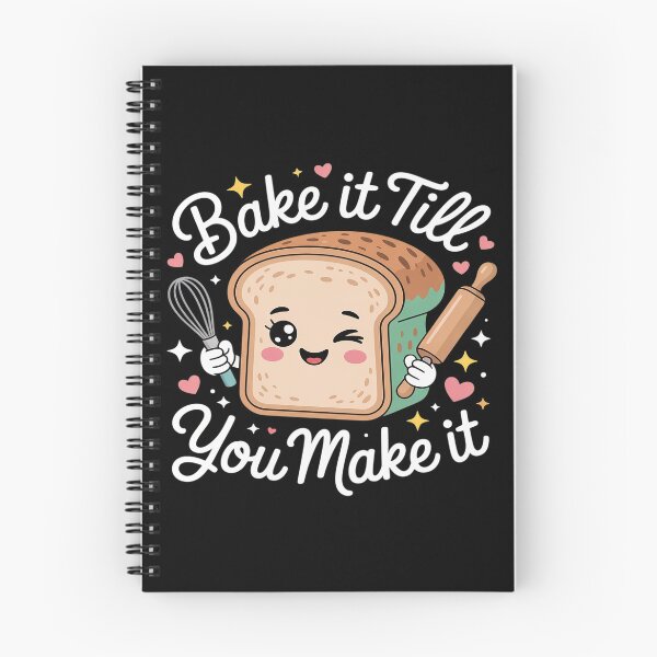 Item preview, Bake It Till You Make It Funny Baking Bread designed and sold by Slwankol.
