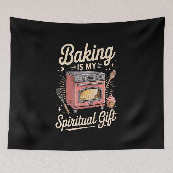 Item preview, Baking Is My Spiritual Funny Bake Lover Pastry Baker designed and sold by Slwankol.