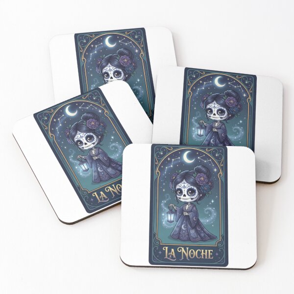 Item preview, La Noche Mystic Tarot Skeleton Art designed and sold by Zippy Creation.