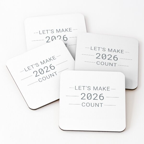 Item preview,  Lets Make 2026 Count Minimal Clean Design  designed and sold by MofazStyle.