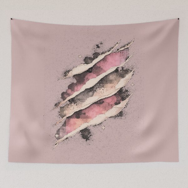 Item preview, Cosmic Claw Rip T-Shirt – Galaxy Tear Aesthetic Art Tee designed and sold by KDesignCrafts.