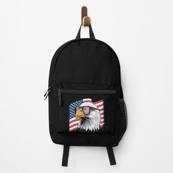 Item preview, Bald Eagle Animal American Flag Patriotic designed and sold by genkihikki.