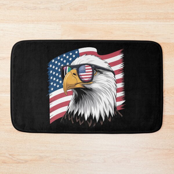 Item preview, Bald Eagle Animal American Flag Patriotic designed and sold by genkihikki.