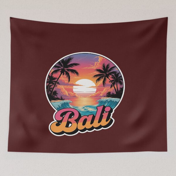 Item preview, Bali Indonesia Beach Sunset Scene Summer Vacation Souvenir designed and sold by genkihikki.