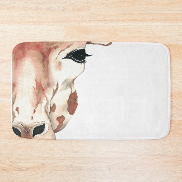 Item preview, Watercolor Giraffe Portrait designed and sold by SaskyaFate.
