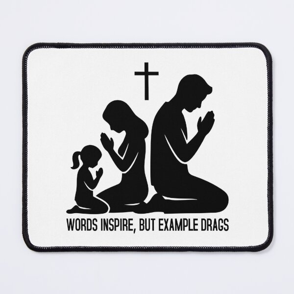 Item preview, Family Praying Together in Peaceful Silhouette designed and sold by AFernandesDSG.