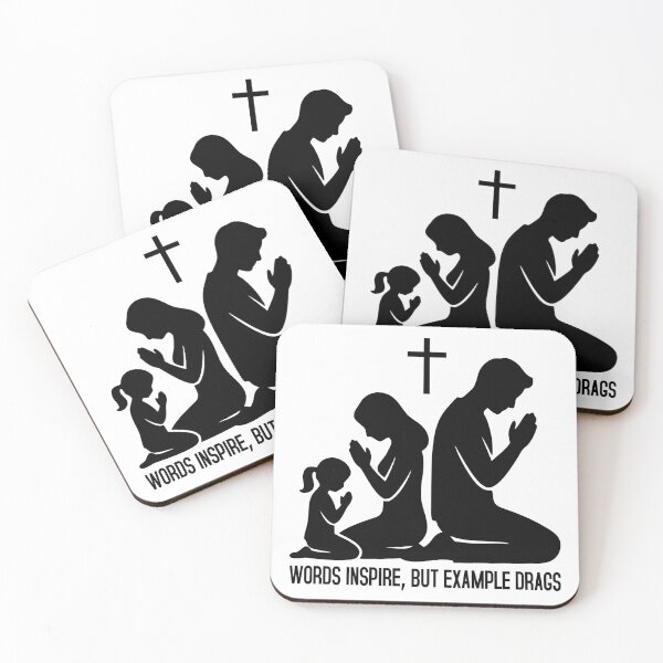 Item preview, Family Praying Together in Peaceful Silhouette designed and sold by AFernandesDSG.