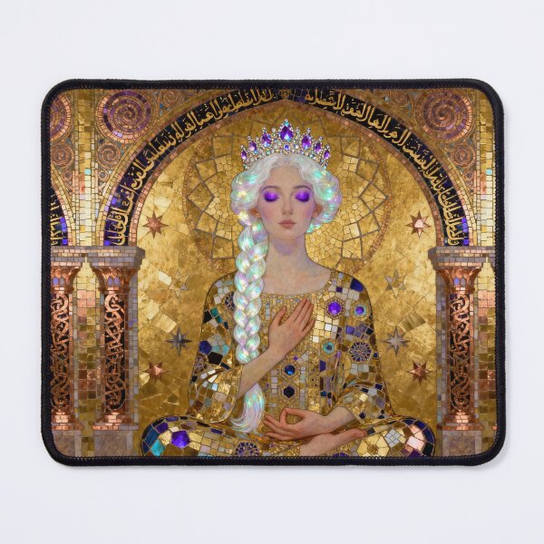 Item preview, Opal Woman Mudra Beautiful Art Nouveau Gustav Klimt stylish art designed and sold by Vintage Designs +.