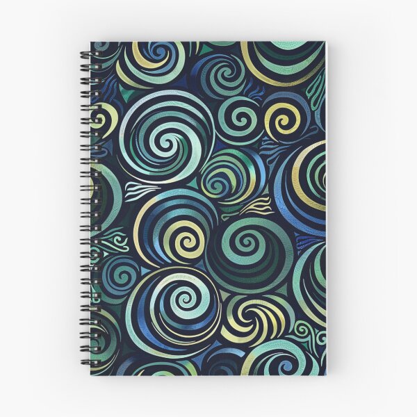 Item preview, New Zealand Māori Paua Pattern Koru Design 683 designed and sold by GrinGalore.