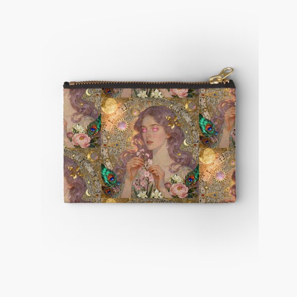 Item preview, Mayan Goddess Beauty Beautiful Art Nouveau Gustav Klimt stylish art designed and sold by Vintage Designs +.