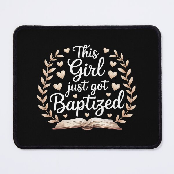 Item preview, Baptized Girl Religious Christian designed and sold by ProudForFunny.