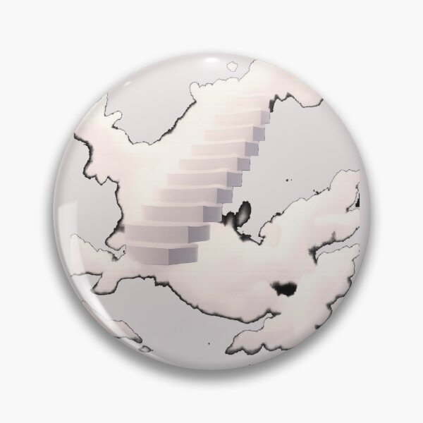 Item preview, Stairway to Dreams T-Shirt | Surreal Cloud Steps Art Tee designed and sold by KDesignCrafts.