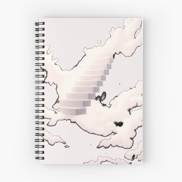 Item preview, Stairway to Dreams T-Shirt | Surreal Cloud Steps Art Tee designed and sold by KDesignCrafts.