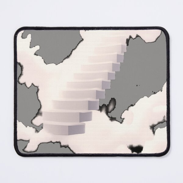 Item preview, Stairway to Dreams T-Shirt | Surreal Cloud Steps Art Tee designed and sold by KDesignCrafts.
