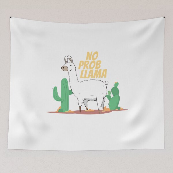 Item preview, Funny No Prob Llama Alpaca designed and sold by cchiaw.