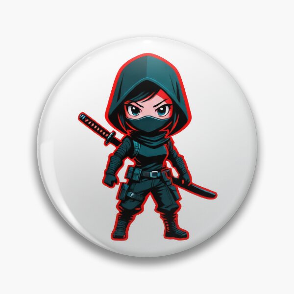 Item preview, Cute Ninja Little Warrior  designed and sold by blindninja.