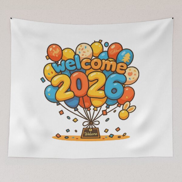 Item preview, welcome 2026 designed and sold by Amralma.