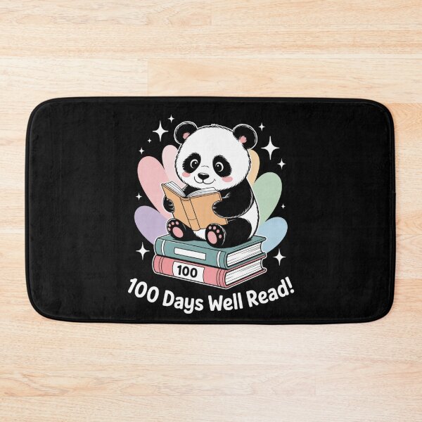 Item preview,  100 Days of School - Cute Panda Reading on Books designed and sold by DarylWelsh2024.