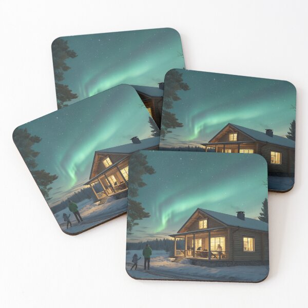 Item preview, Family Cabin Holiday designed and sold by Bionson Art.