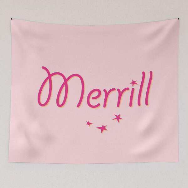 Item preview, My Name is Merrill designed and sold by CharlottePlaceArt.