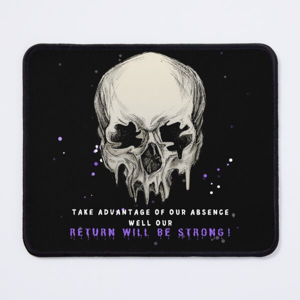Item preview, Strong Return Skull Quote T-Shirt designed and sold by ShadyArfaa.