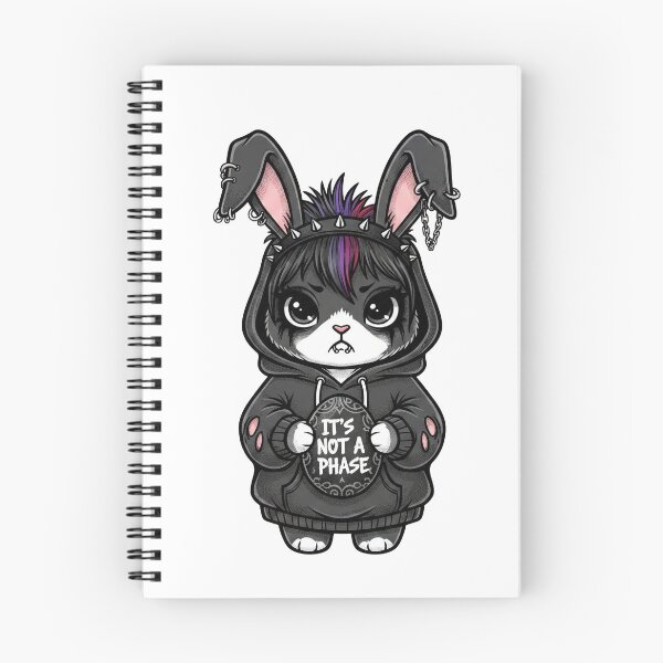 Item preview, Emo Bunny - It Is Not A Phase Funny Easter designed and sold by WojcikDesigners.