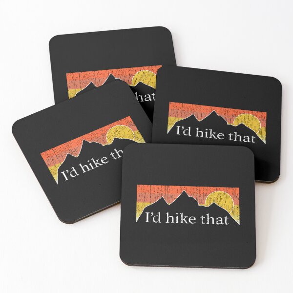 Item preview, I’d Hike That Sunset Mountain designed and sold by gazermimixaf.