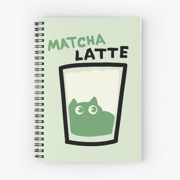 Item preview, Matcha Latter Coffee Cat designed and sold by NevermindOnArt.