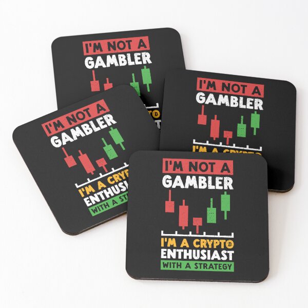 Item preview,  I'm Not a Gambler Crypto Enthusiast designed and sold by venomousvector.