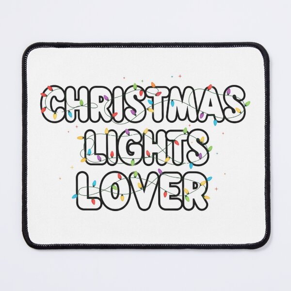 Item preview, Christmas Lights Lover Glowing Light String Design designed and sold by MofazStyle.