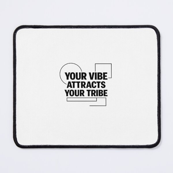 Item preview, Your Vibe Attracts Your Tribe Minimalist Typography Design designed and sold by pivotpathways.