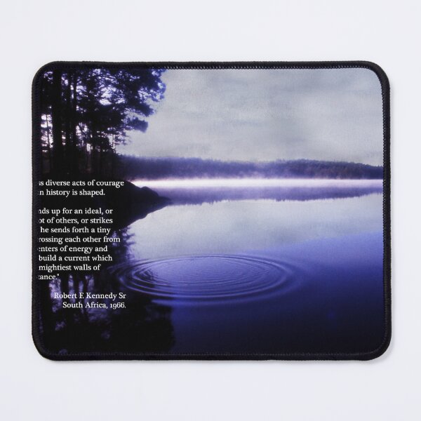 Item preview, Ripple of Hope RFK Quote Print designed and sold by Wayne King.