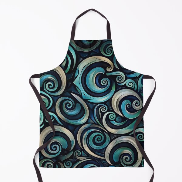 Item preview, Zealand Māori Paua Pattern Koru Design 688 designed and sold by GrinGalore.