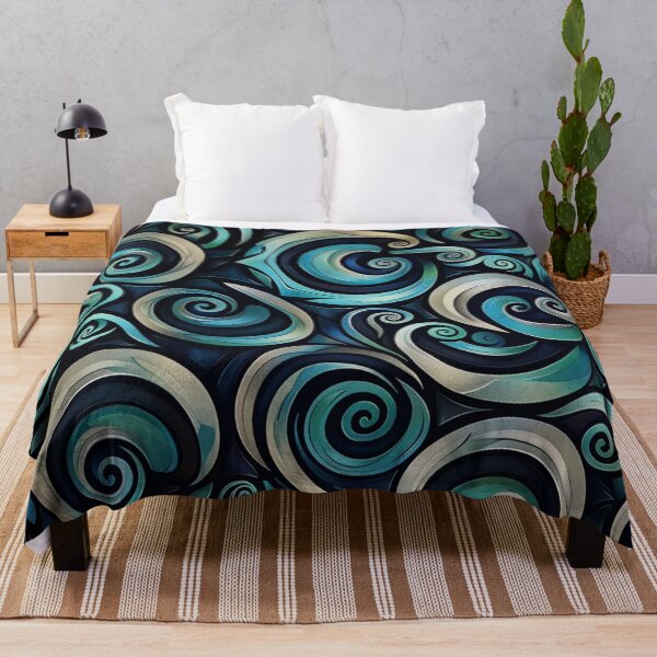 Item preview, Zealand Māori Paua Pattern Koru Design 688 designed and sold by GrinGalore.