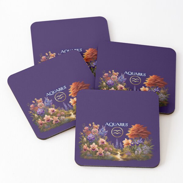 Item preview, Aquarius Flowers – Cosmic Bloom designed and sold by SawaOne.