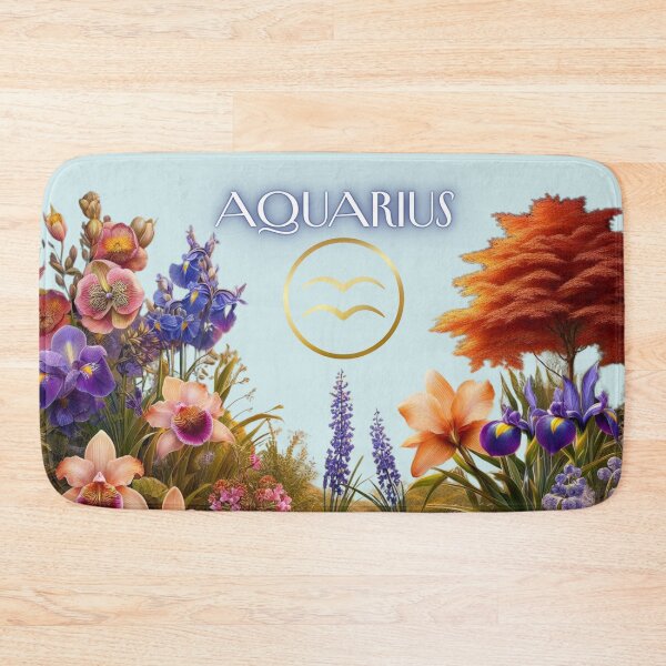 Item preview, Aquarius Flowers – Cosmic Bloom designed and sold by SawaOne.