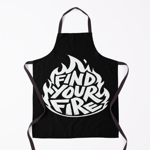 Item preview, Motivational Flame Poster – Find Your Fire Quote for Passion, Purpose & Inner Strength designed and sold by Bright Nest Studio.