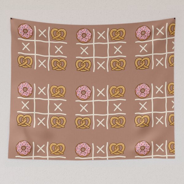 Item preview, Kawaii Bakery Tic Tac Toe designed and sold by Minimochi Art.
