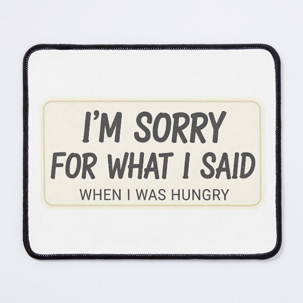 Item preview, Hangry Humor Quote Design designed and sold by CELESTIAL©️.