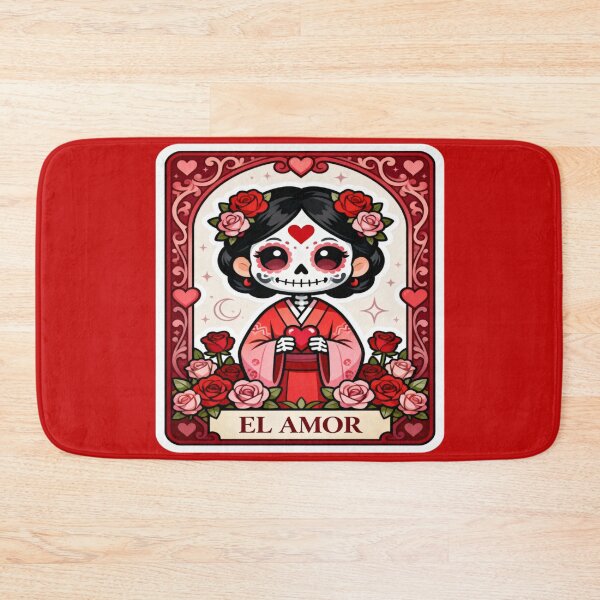 Item preview, El Amor Love Tarot Skeleton Art designed and sold by Zippy Creation.