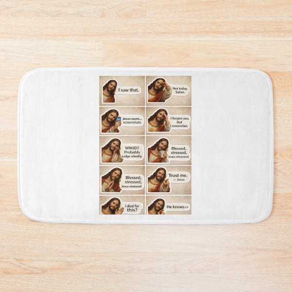 Item preview,  jesus memes designed and sold by PatternFly.
