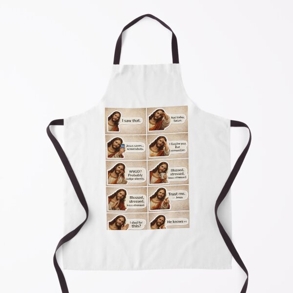 Item preview, jesus memes designed and sold by PatternFly.