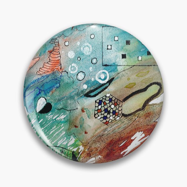 Item preview, Water Color and Patterns abstract designed and sold by Misfitcane.