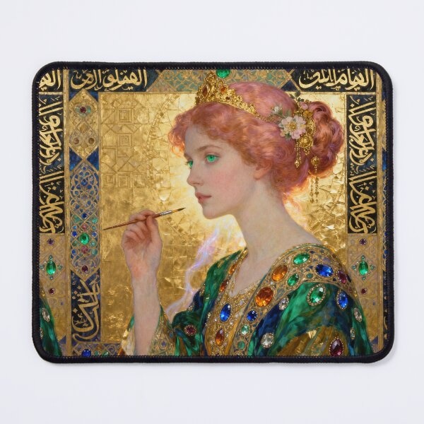 Item preview, Persian Artist Beautiful Art Nouveau Gustav Klimt stylish art designed and sold by Vintage Designs +.