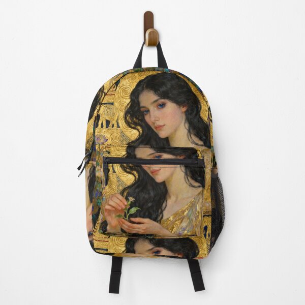Item preview, Golden Nurturer Thai Elegance Beautiful Art Nouveau Gustav Klimt stylish art designed and sold by Vintage Designs +.
