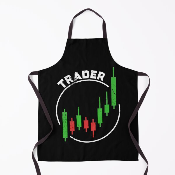 Item preview, Trader Candlestick Chart Round Distressed designed and sold by venomousvector.